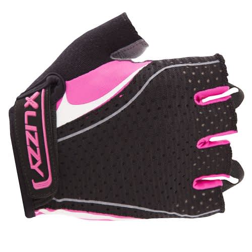  Lizzy Lotto Ladies Black Pink Short Finger Gloves