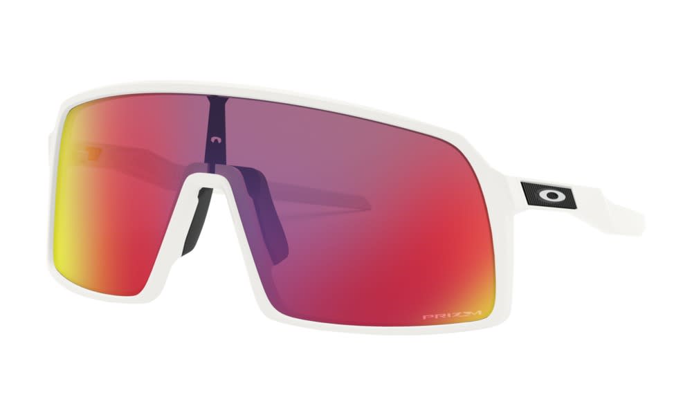 Oakley Sutro Prizm Road Matte White Sunglasses