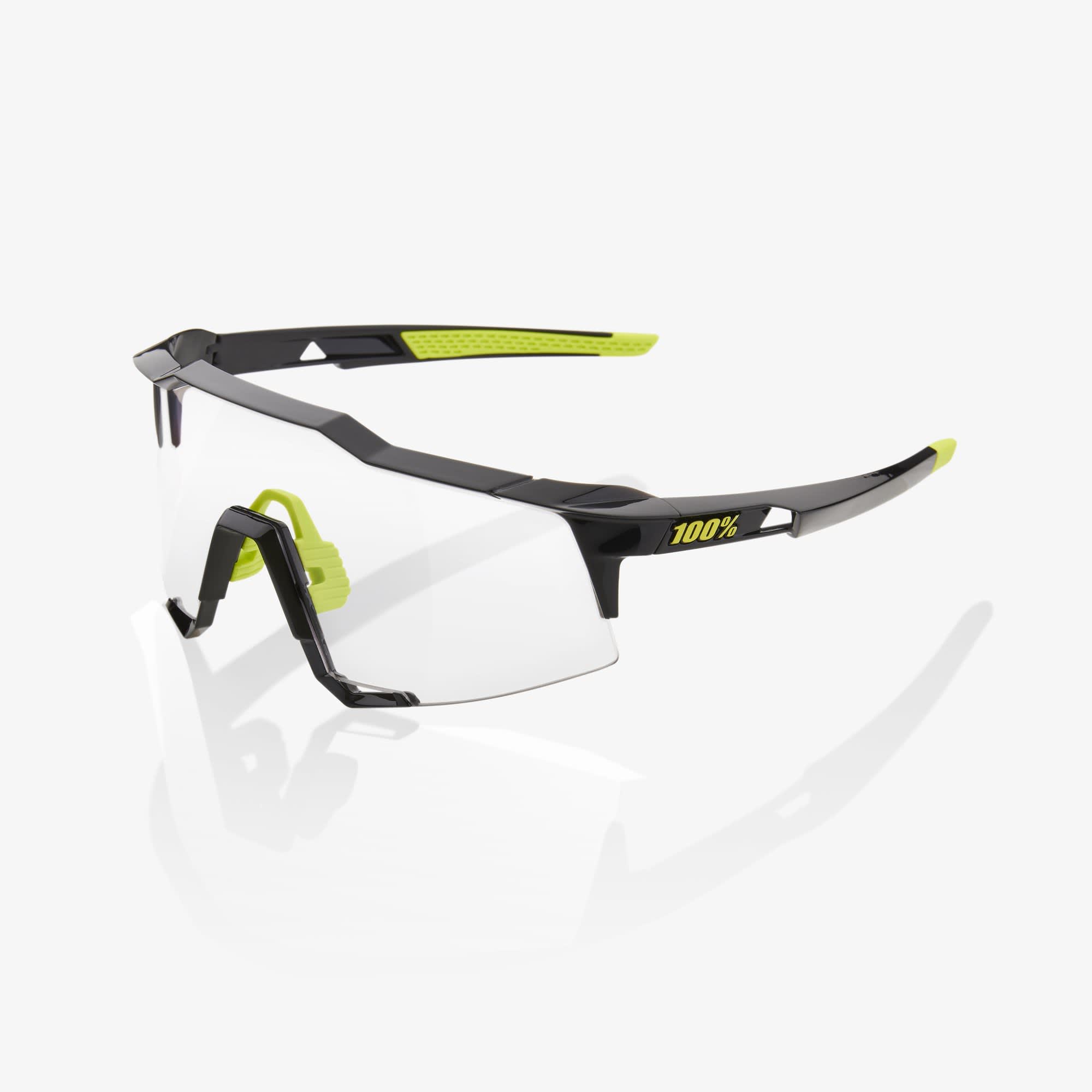 100% Speedcraft Gloss Black Photochromic Lens