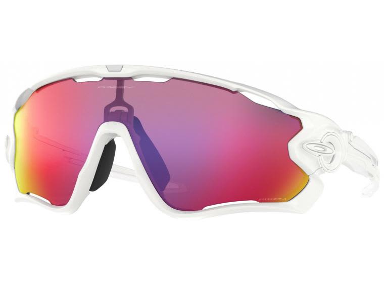 OakleyJawbreaker Polished White Prizm Road Sunglasses