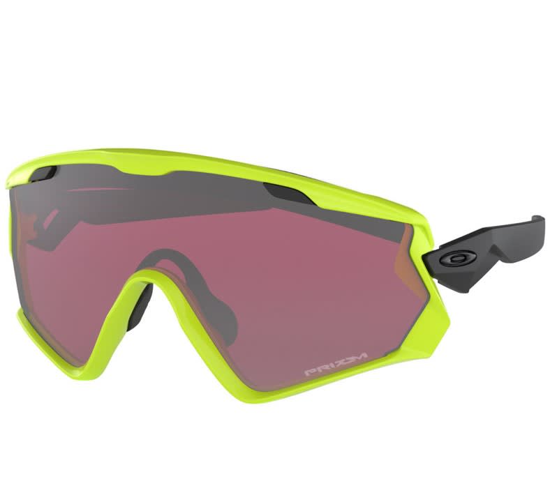 Oakley Wind Jacket 2.0 Neon Retina Sunglasses 