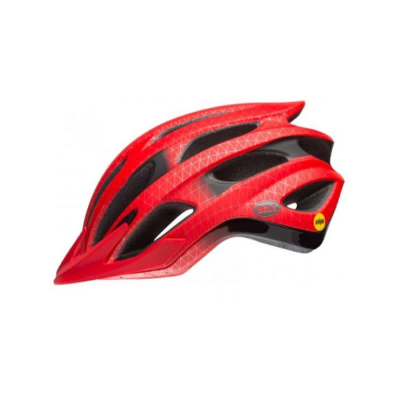 Bell Drifter Matt Red, Gunmetal and Black Helmet