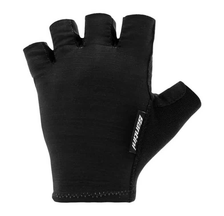 Santini Cubo Black Short Finger Gloves