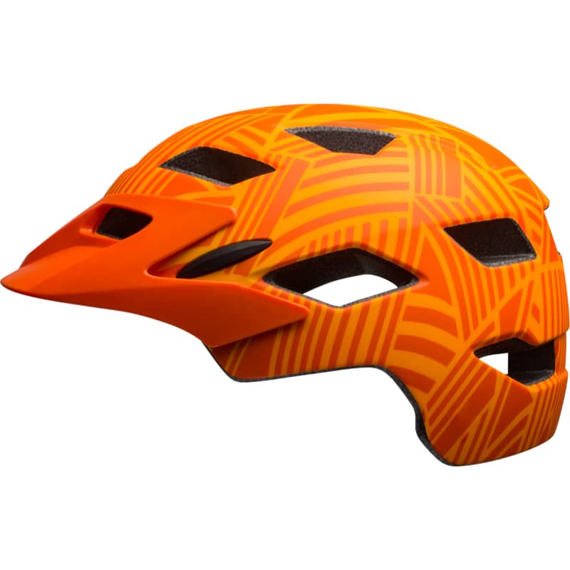 Bell Sidetrack Matte Tangerine Orange Junior Helmet
