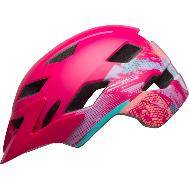 Bell Sidetrack Gnarly Matte Berry Junior Helmet