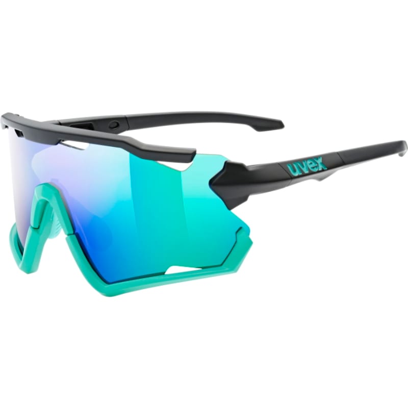 Uvex Sportstyle 228 Black/Mint Sunglassses