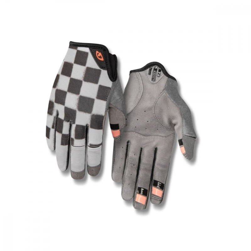 Giro Peach LA DND Checkered Long Finger Gloves