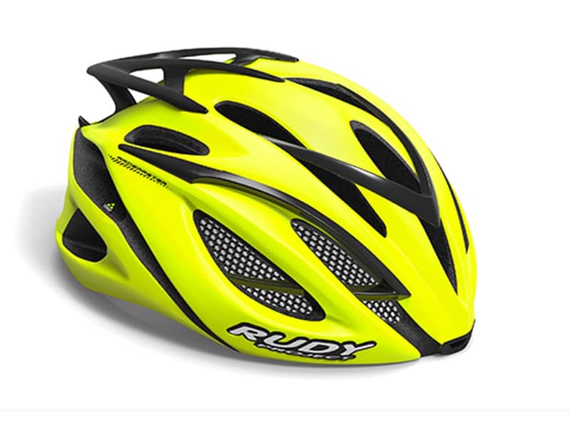 Rudy Project Yellow Fluo/Black Racemaster Road Helmet