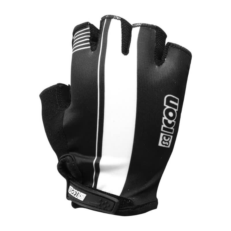 Scicon Black/ White Velcro Short Finger Gloves