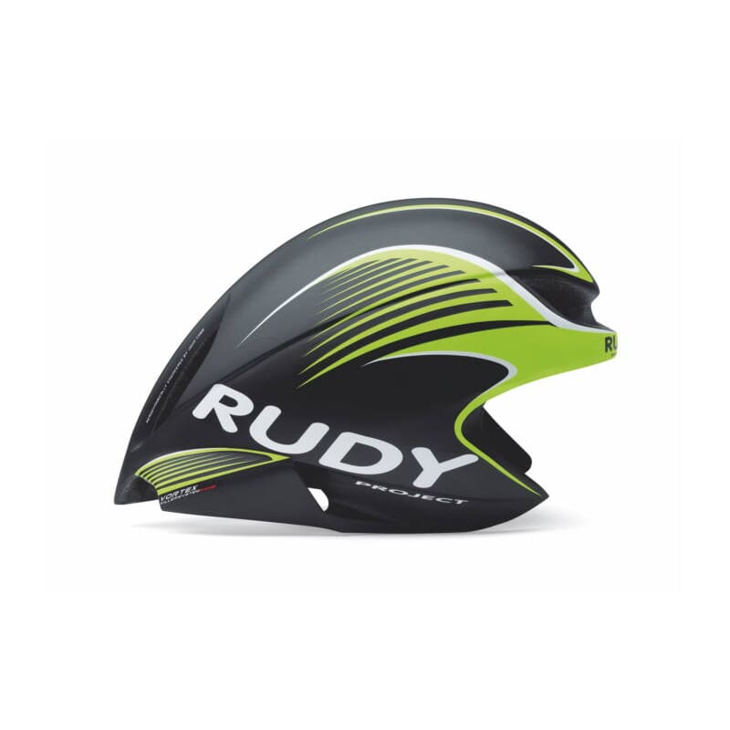 Rudy Project Black/ Lime Fluo Time Trail Helmet