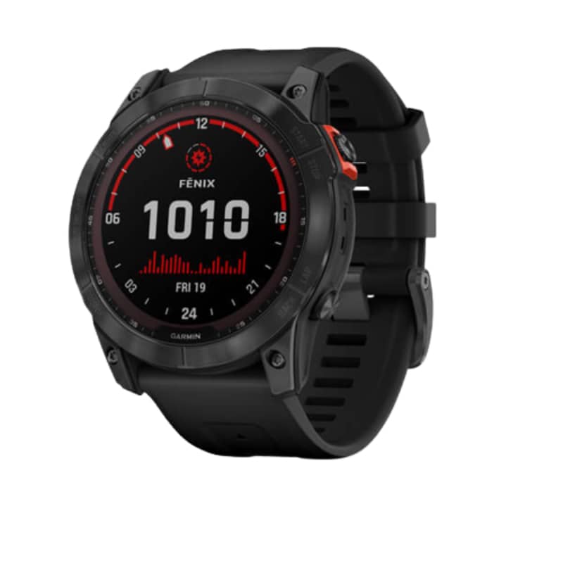 Garmin Fenix 7X Solar Slate Gray with Black Band Smart Watch