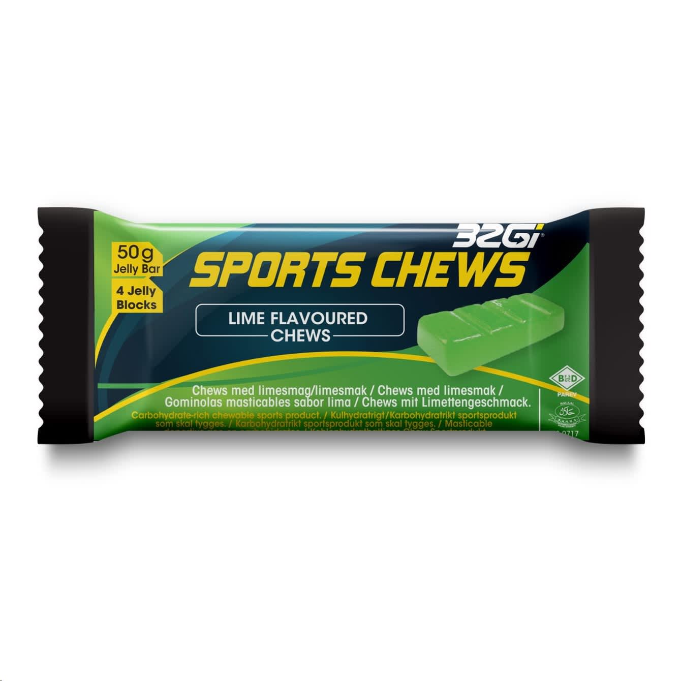 32Gi Lime Chews Bar 50G 