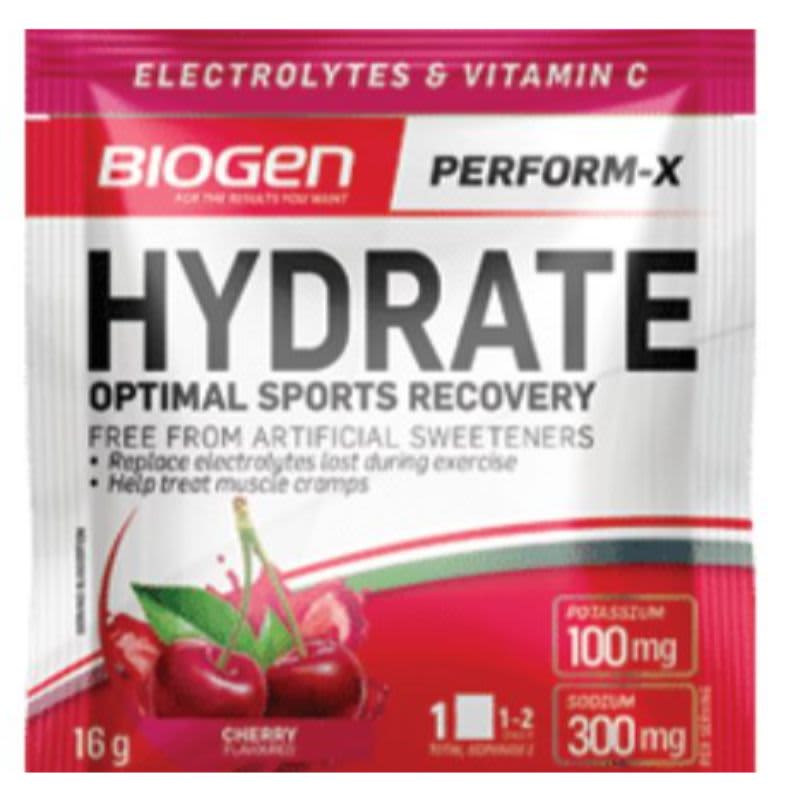 Biogen Sports Hydration 7X16g Cherry Sachets