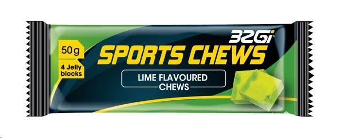 32GI Race Chews Lime - 50G 