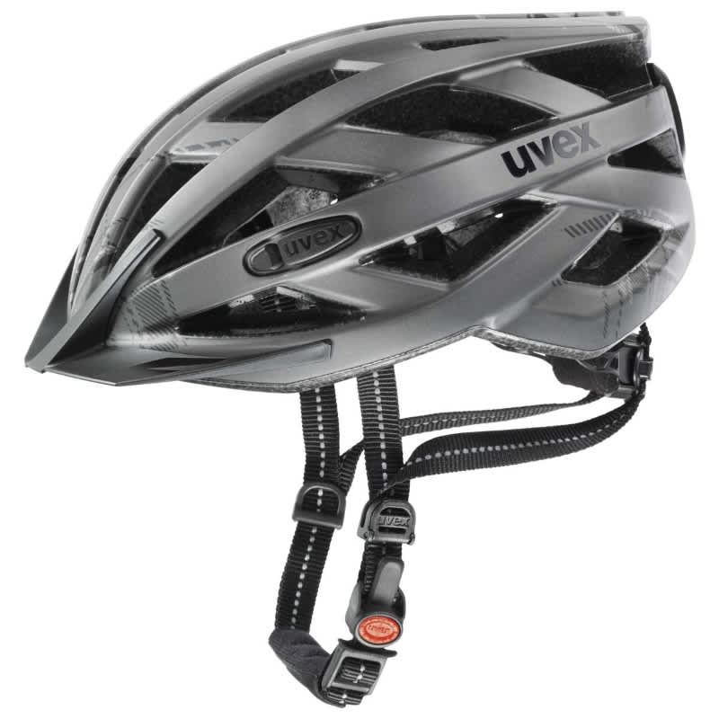 Uvex City IVO Matt Silver Helmet