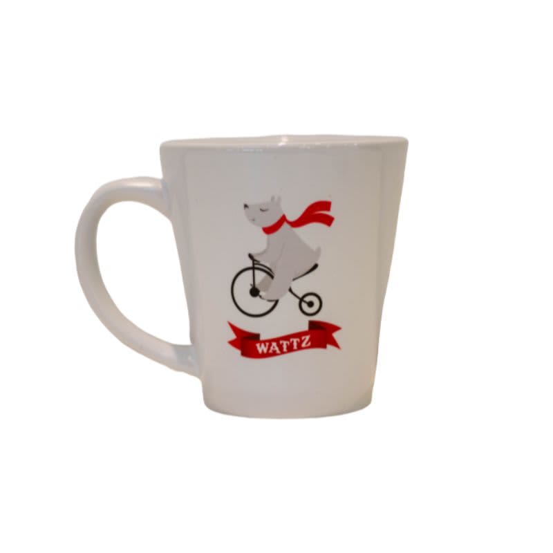 Wattz Bear Red Mug