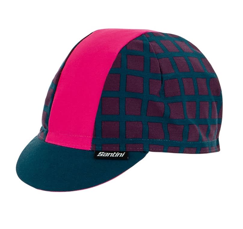 Santini Men&#039;s Blue/Pink Grido Cap