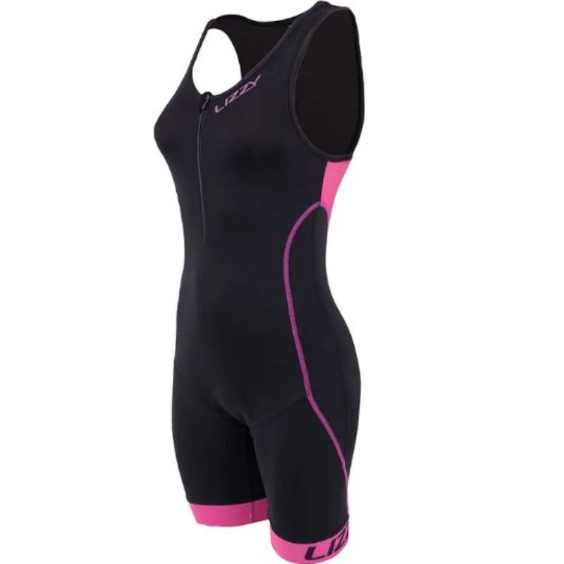 Lizzy Ladies Black Hallie Tri Suit Bib Shorts