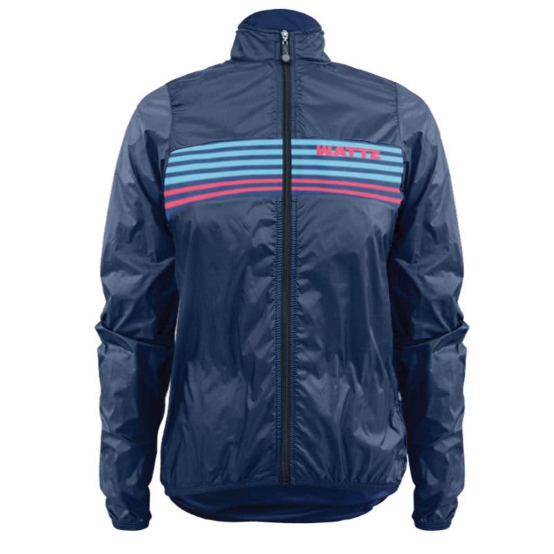 Wattz Men&#039;s Amplify Classic Stripe Rain Jacket