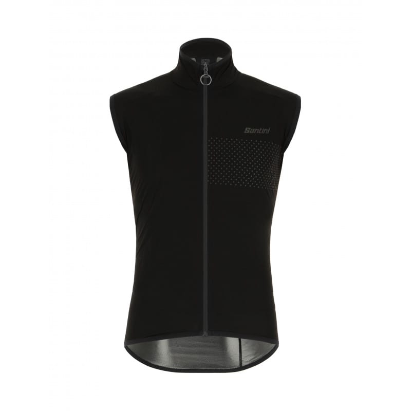 Santini Men’s Black Waterproof Guard Nimbus Gilet