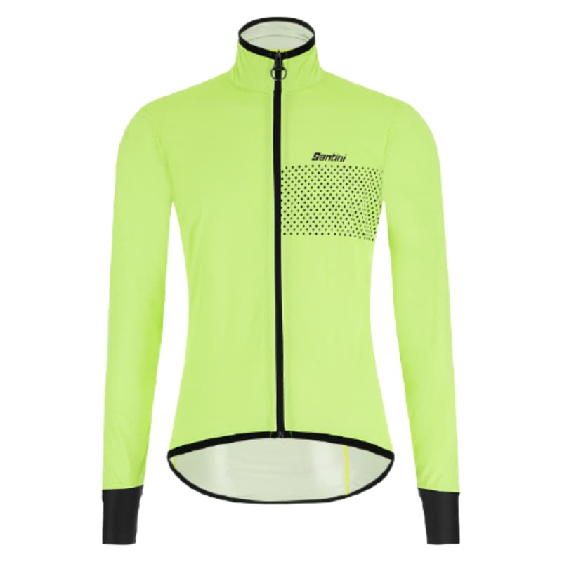 Santini Mens Green Guard Nimbus Rain Jacket 