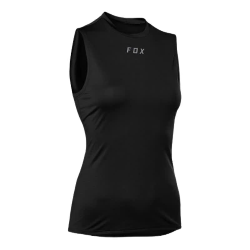 Fox Ladies Black Tecbase Sleeveless Base Layer