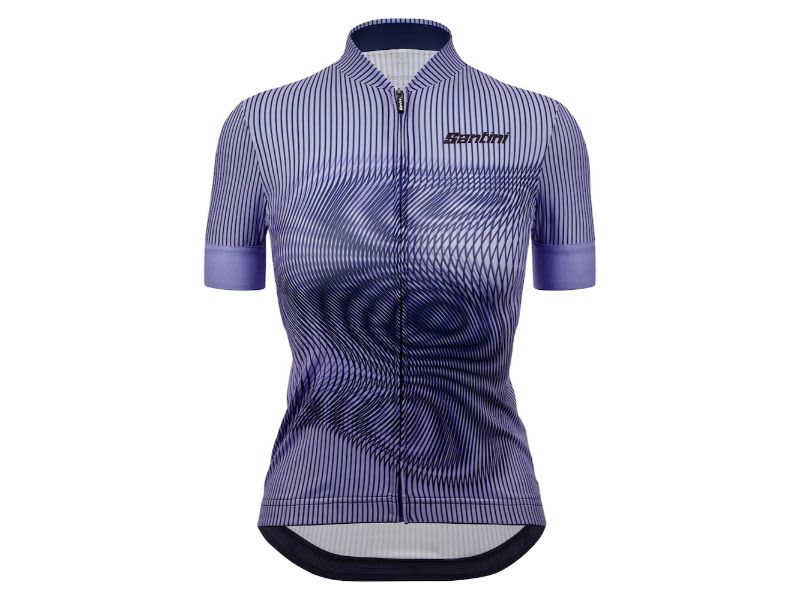 Santini Delta Vortex Blue/Purple Ladies Jersey