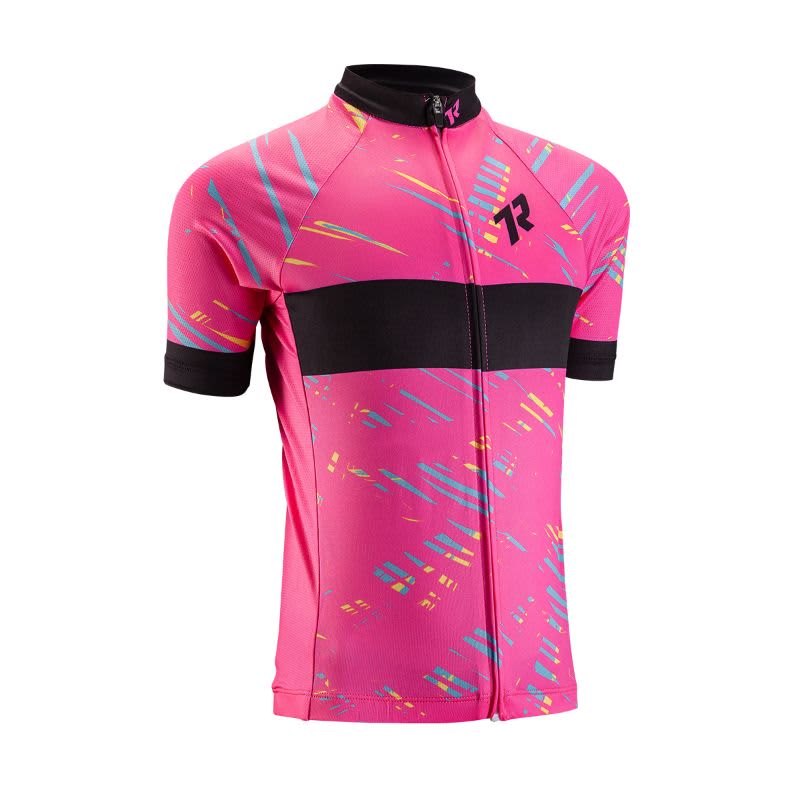 Titan Junior Pink Cycling Kit With Shorts