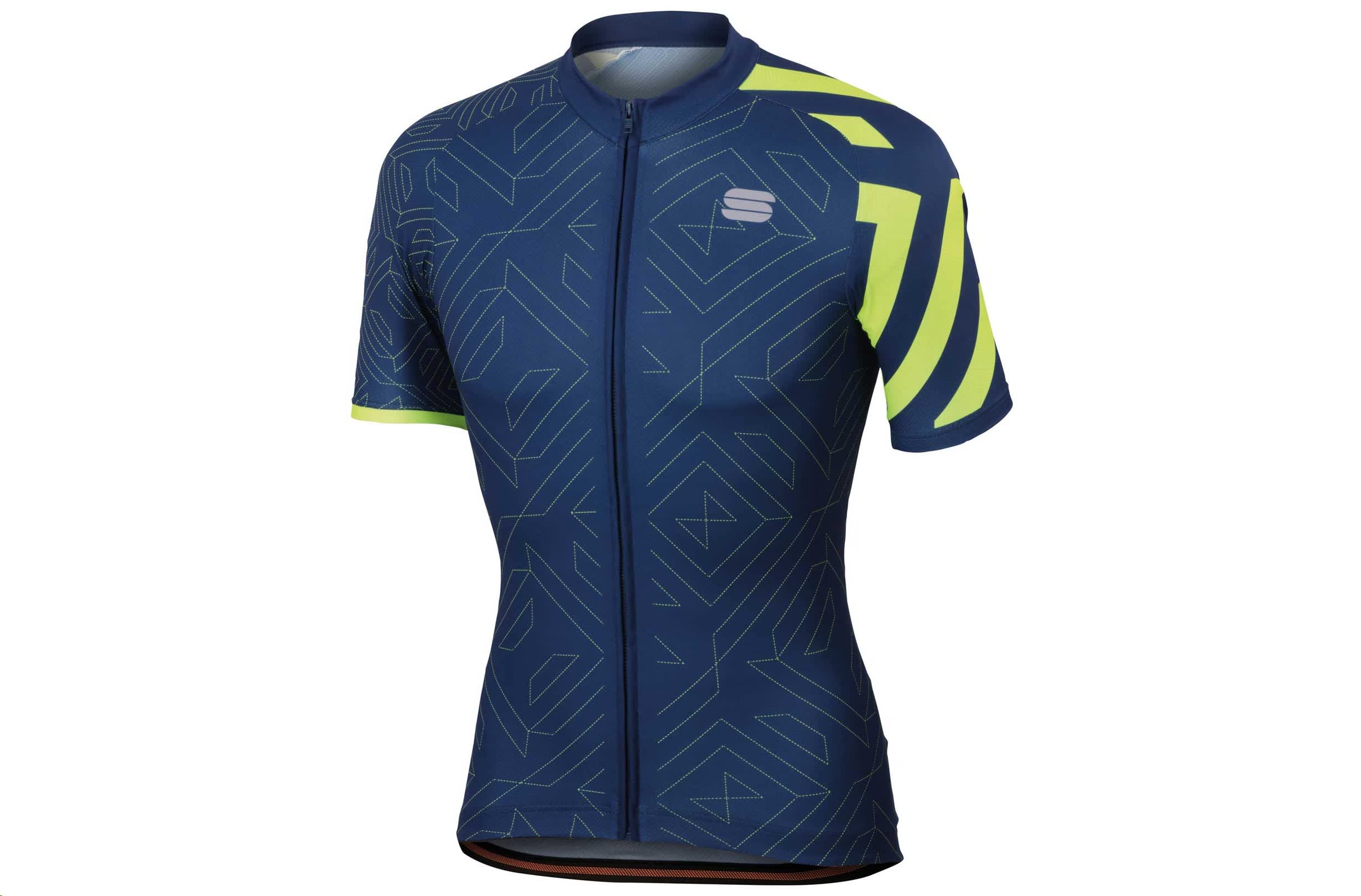 Sportful Prism Mens Jersey (Black/Yellow)