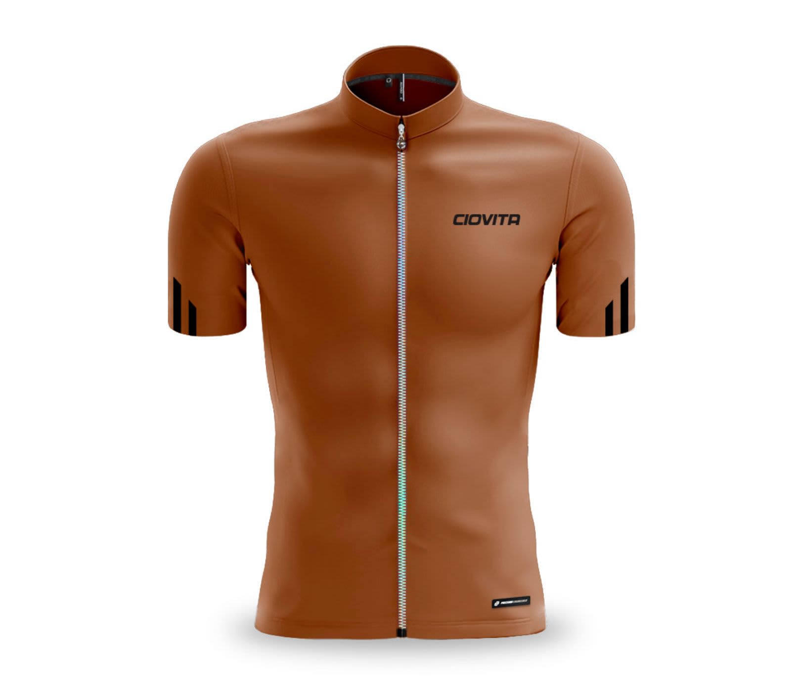 Ciovita Apex Fusion Pro Fit Rust Men&#039;s Short Sleeve Jersey