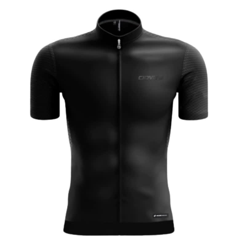 Ciovita Men&#039;s Black Tinta Flyweight Short Sleeve Jersey