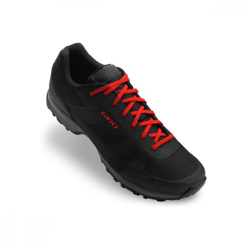 Giro Men&#039;s Black Red Trail Gauge MTB Shoes