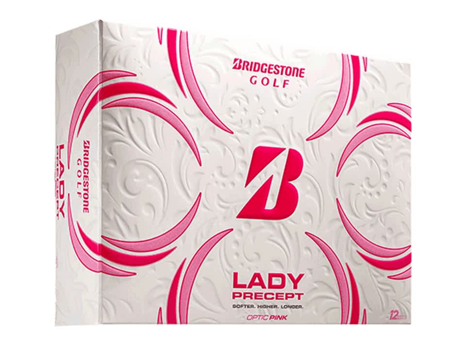 Bridgestone 2021 Precept Pink Golf Balls 