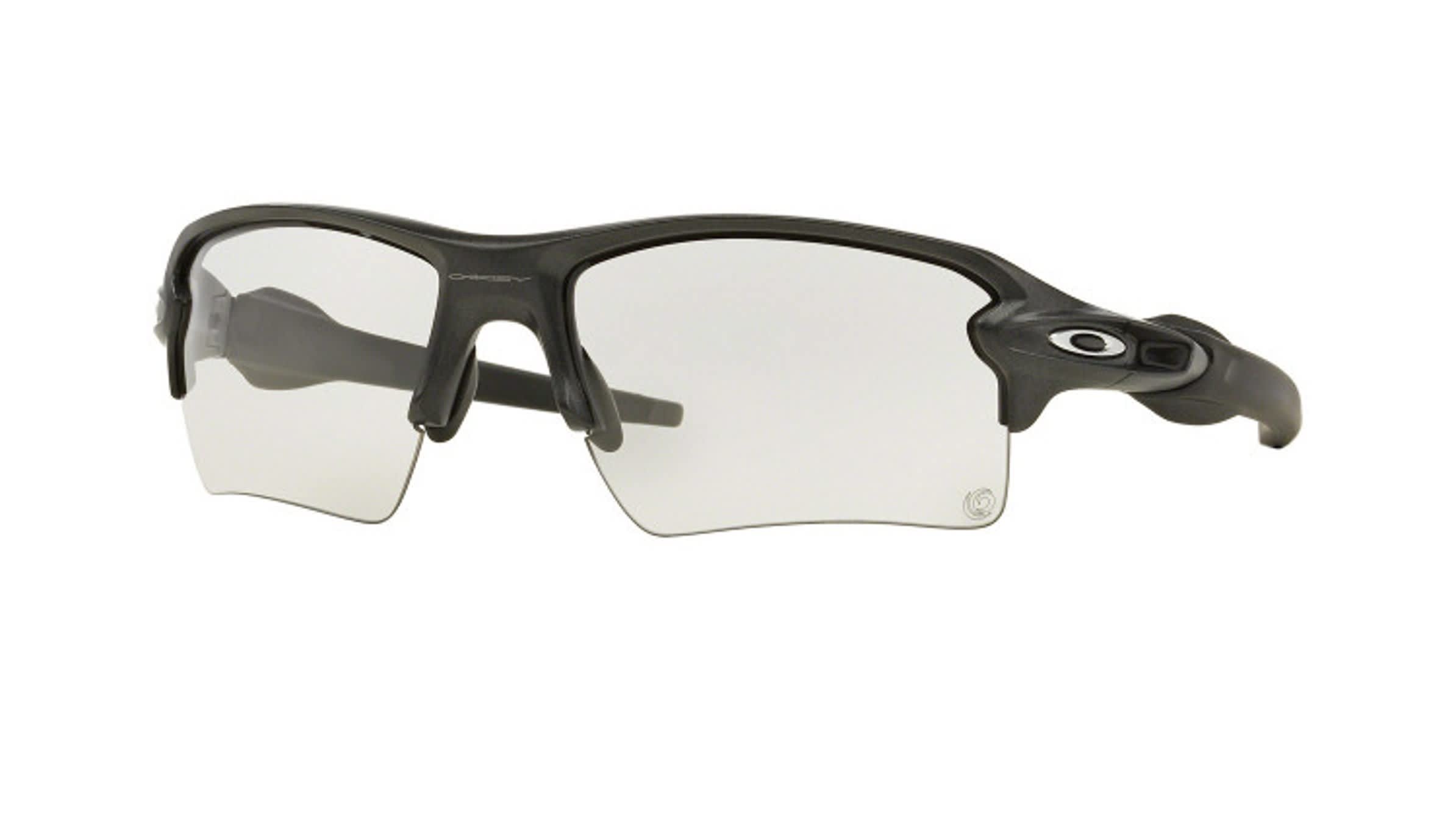 Oakley Flak 2.0 XL Steel Photochromic Clear Men’s Sunglasses