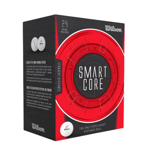 Wilson Smart Core 24 Pack Men’s Golf Balls