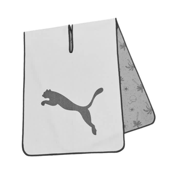 Puma Microfiber Players White Towel