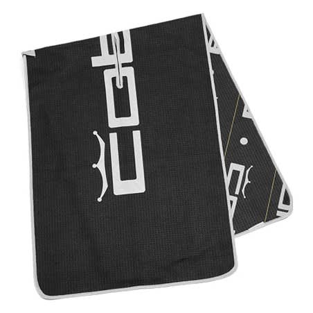 Puma Microfiber Players Black Towel