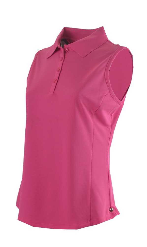 Greg Norman Protek Pique Shirt Pink