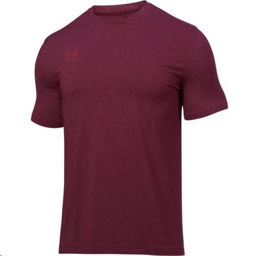 Under Armour Left Chest Men&#039;s Maroon Shirt