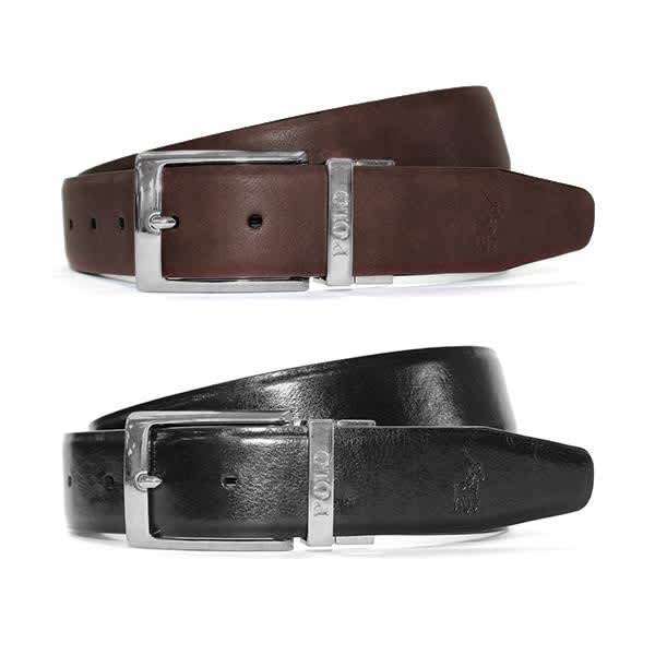 Polo Lancaster Reversible Men&#039;s Black/Brown Belt