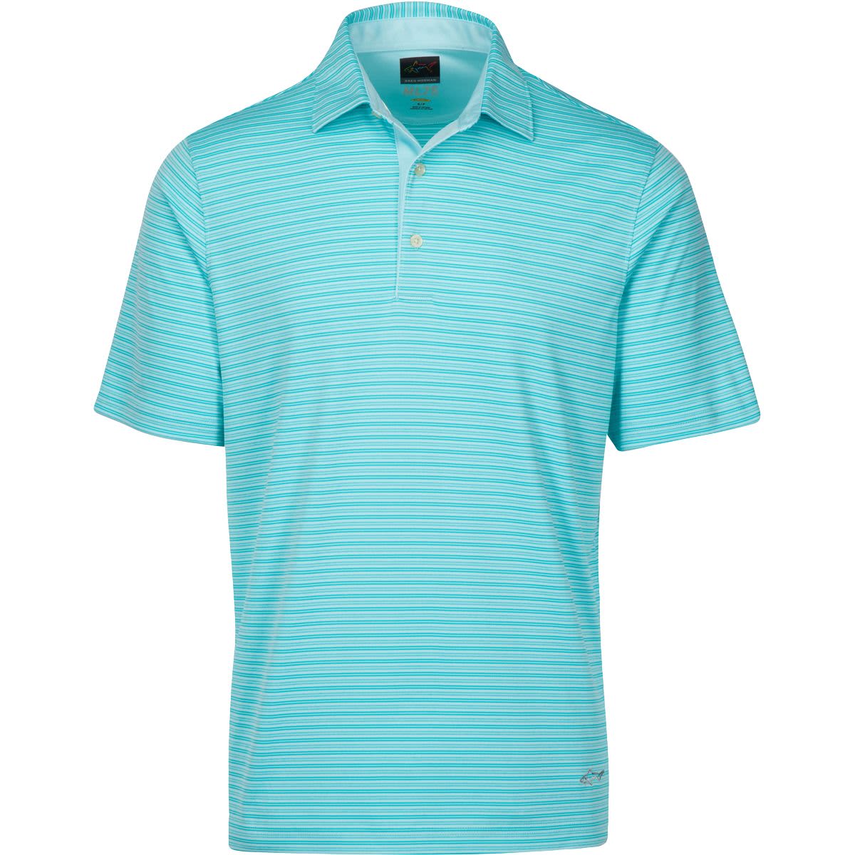 Greg Norman Protek Pique Men&#039;s Green Shirt 