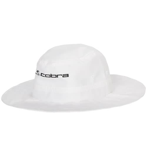 Cobra Sun Bucket Men&#039;s White Brim Hat