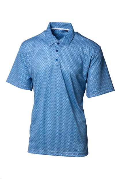 Clubhouse Sublimated Printed Men&#039;s Navy/White Shirt 