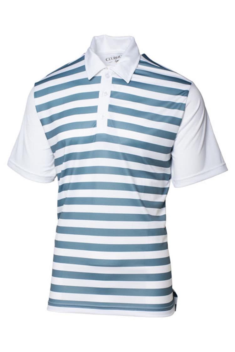 Clubhouse Front Stripe White Men&#039;s Shirt