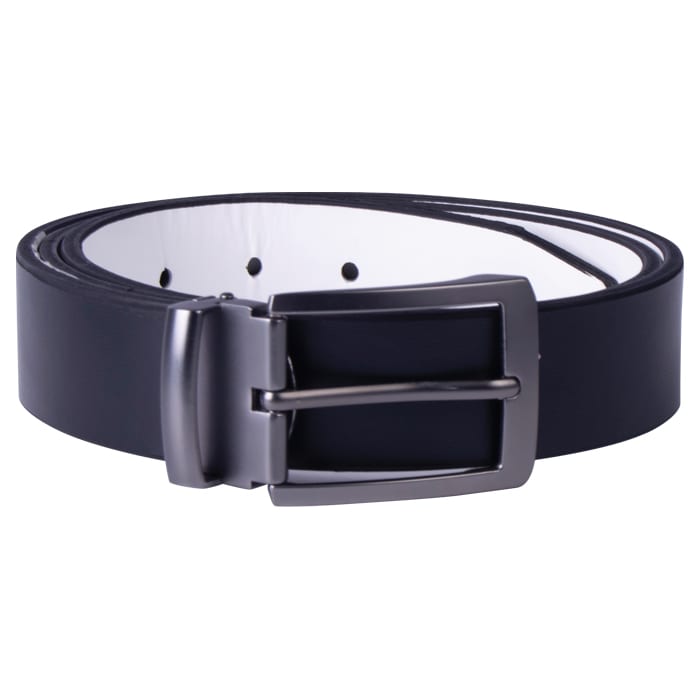 Greg Norman Emboss Reversible Men&#039;s Black/White Belt