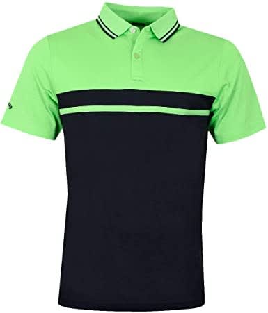 Callaway UK Micro Men&#039;s Jade/Lime Shirt