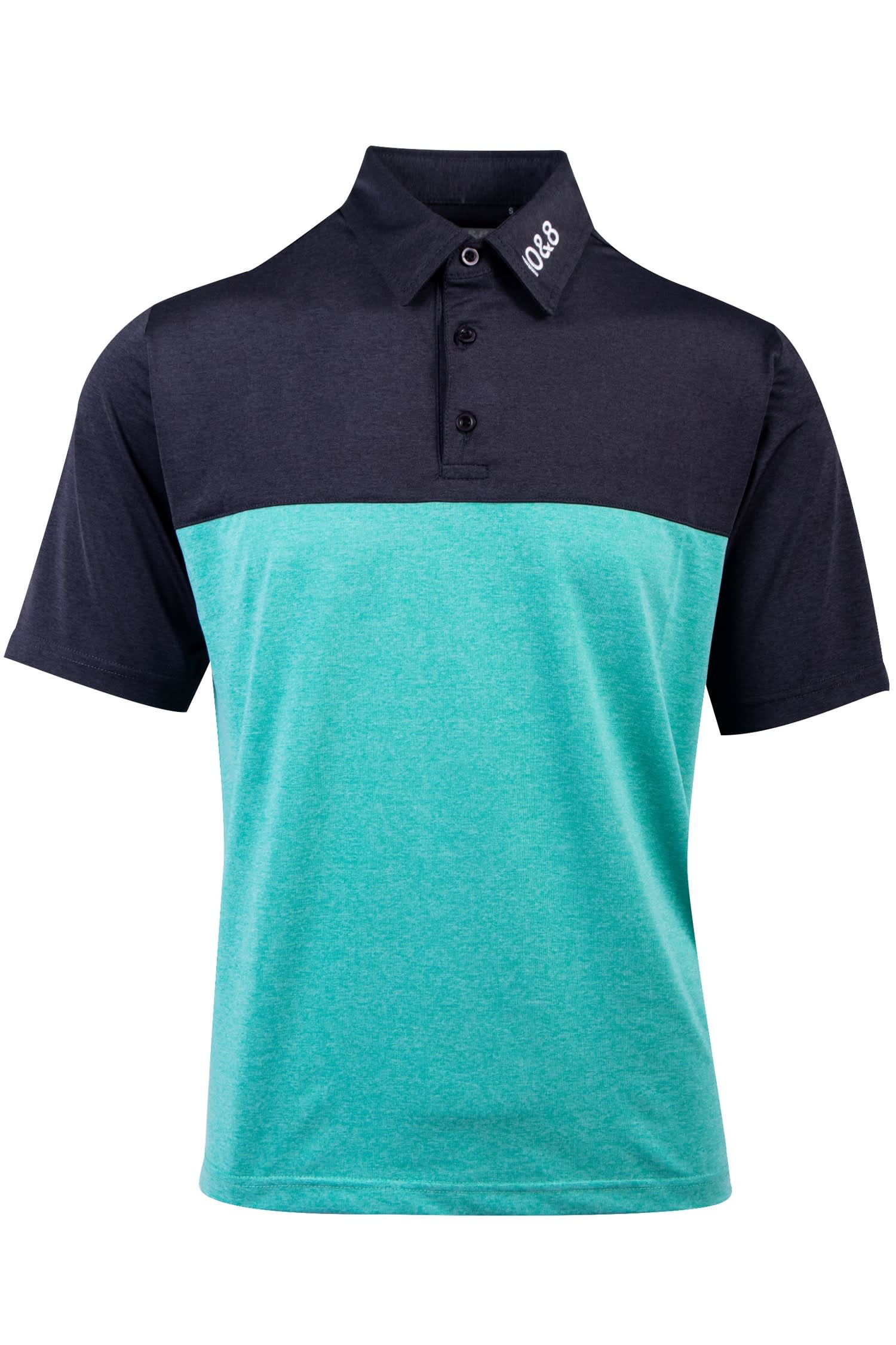 10&amp;8 Melange Men&#039;s Teal Shirt