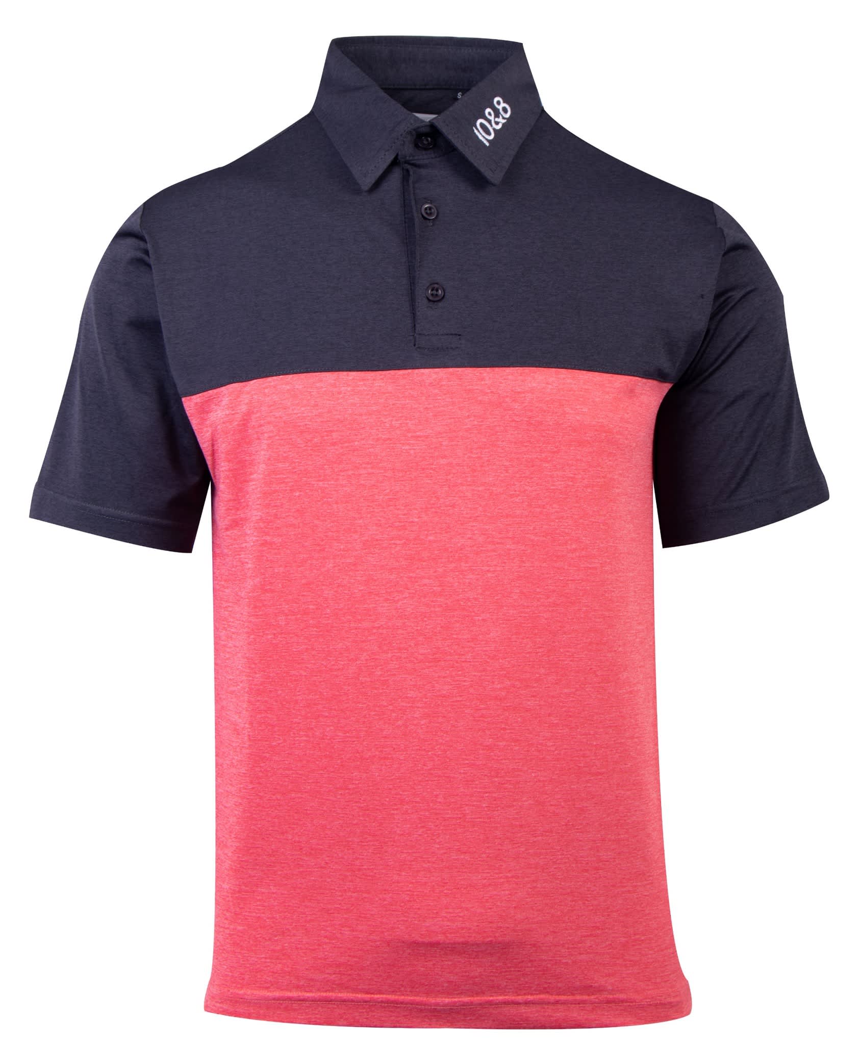 10&amp;8 Men&#039;s Melange Red Shirt