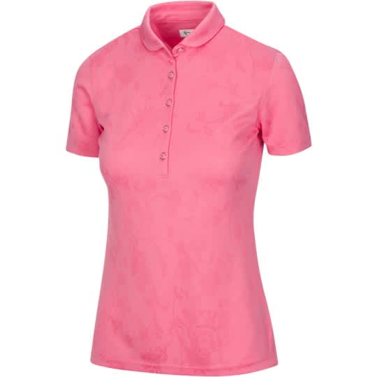 Greg Norman Lucky Ladies Coral Shirt