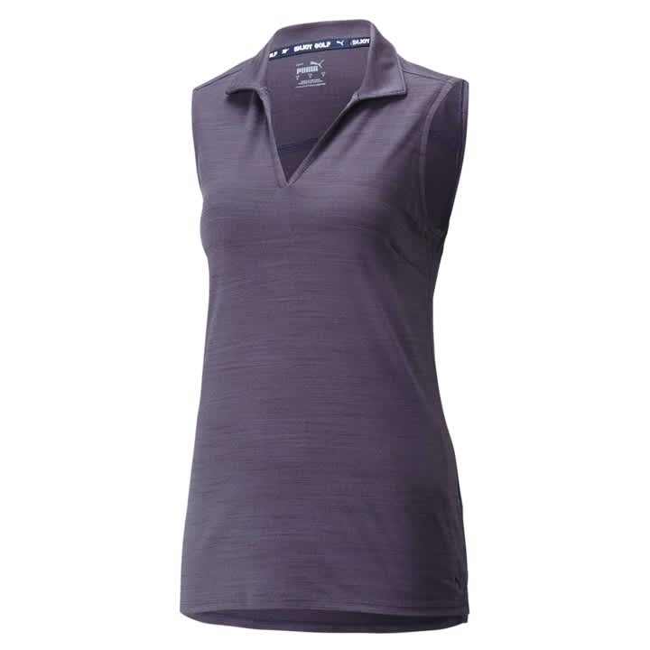 Puma Cloudspun Coast Ladies Navy Shirt